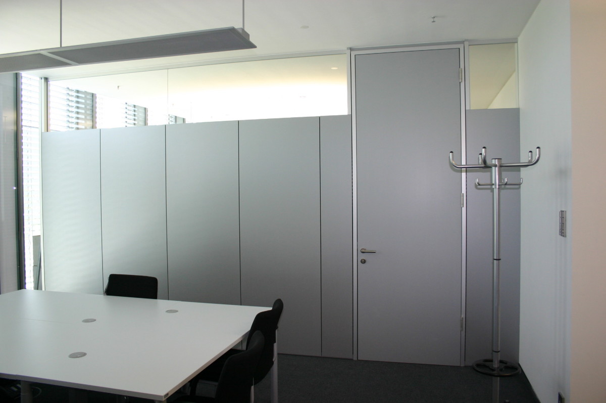 Trennwandsysteme Referenz | Trennwandsysteme Strabag AG München - Highlight Business Towers